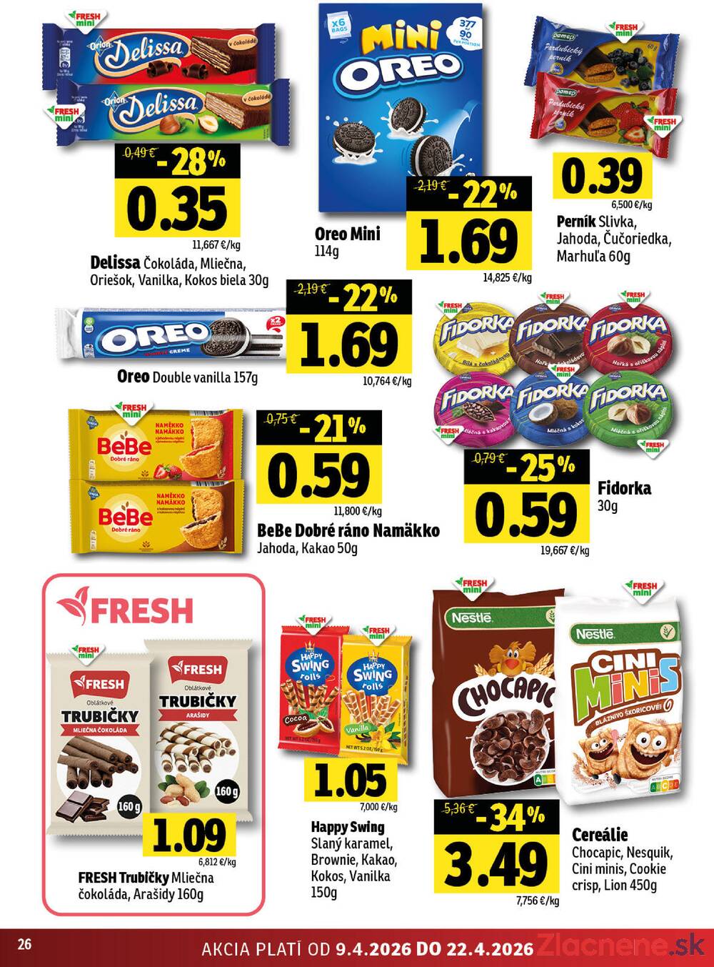 Leták Fresh - Fresh do 22.4. - strana 26 Leták Fresh - Fresh do 22.4. - strana 26