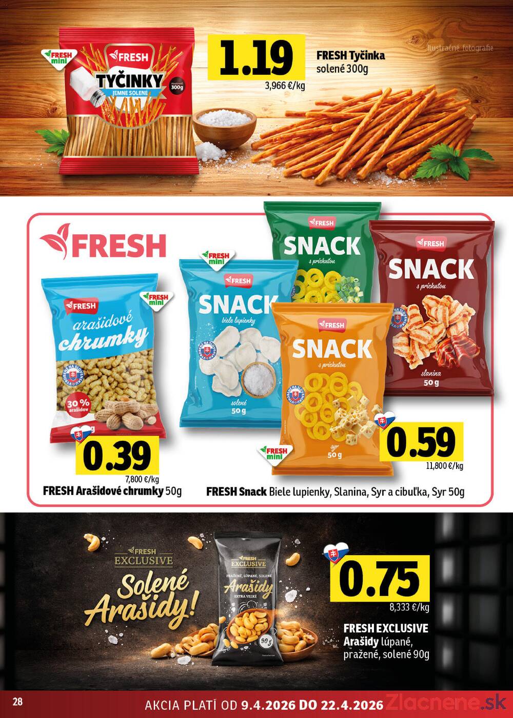Leták Fresh - Fresh do 22.4. - strana 28