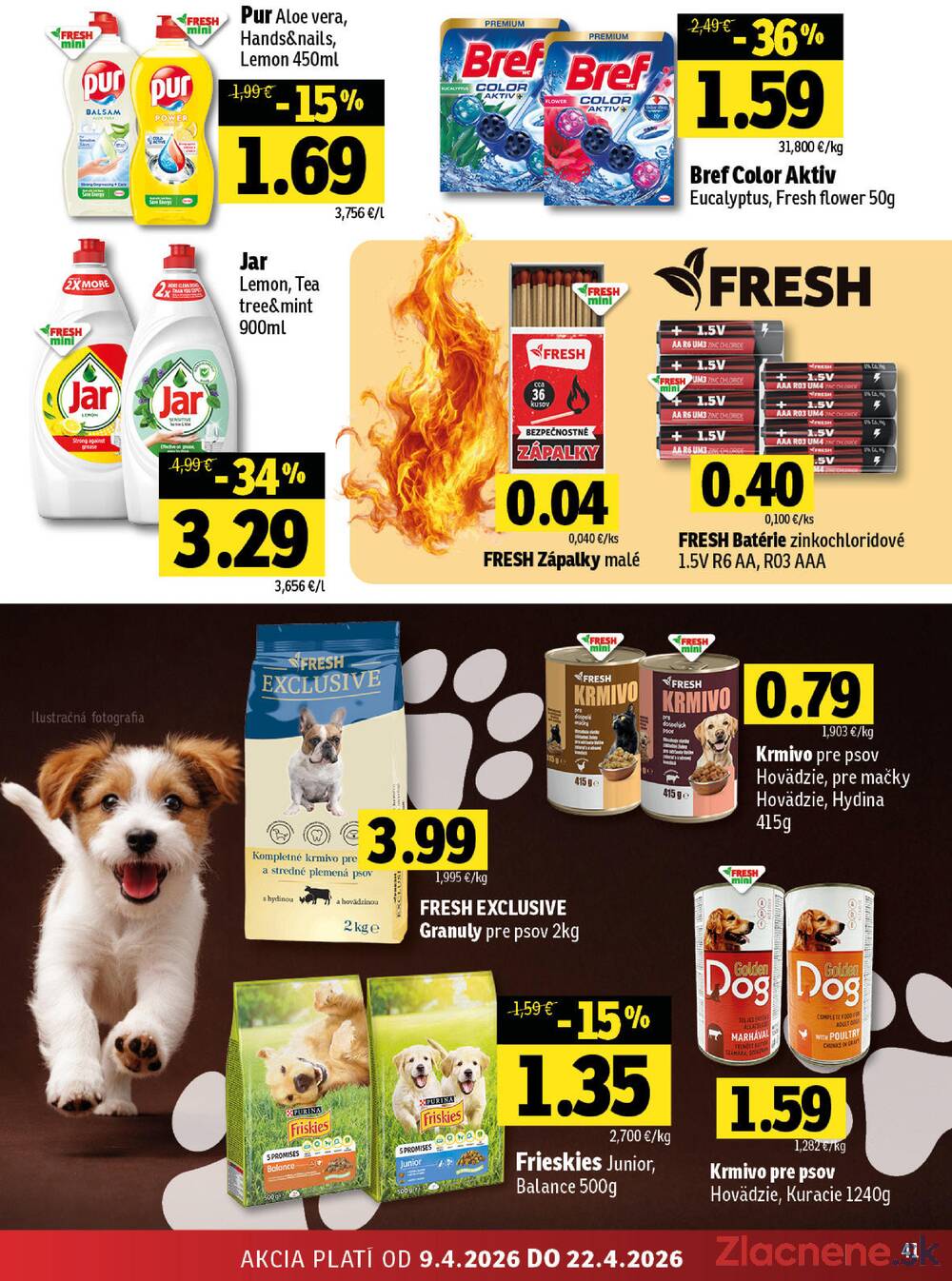 Leták Fresh - Fresh do 22.4. - strana 41