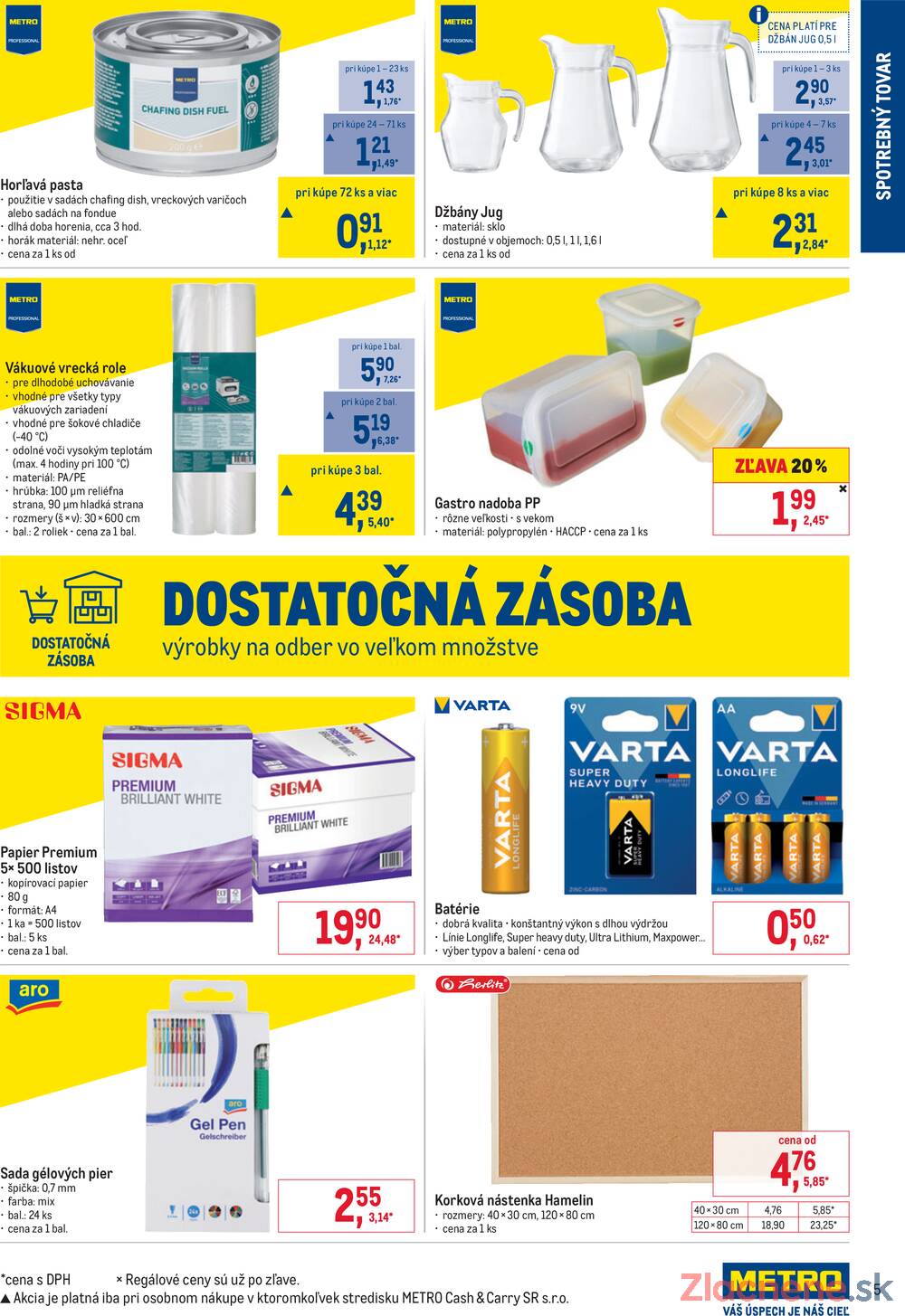 Leták METRO - METRO Spotrebný tovar do 21.4. - strana 5 Leták METRO - METRO Spotrebný tovar do 21.4. - strana 5