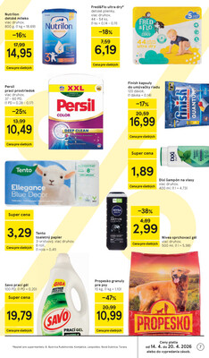Tesco supermarkety od 15.4. do 21.4.2026