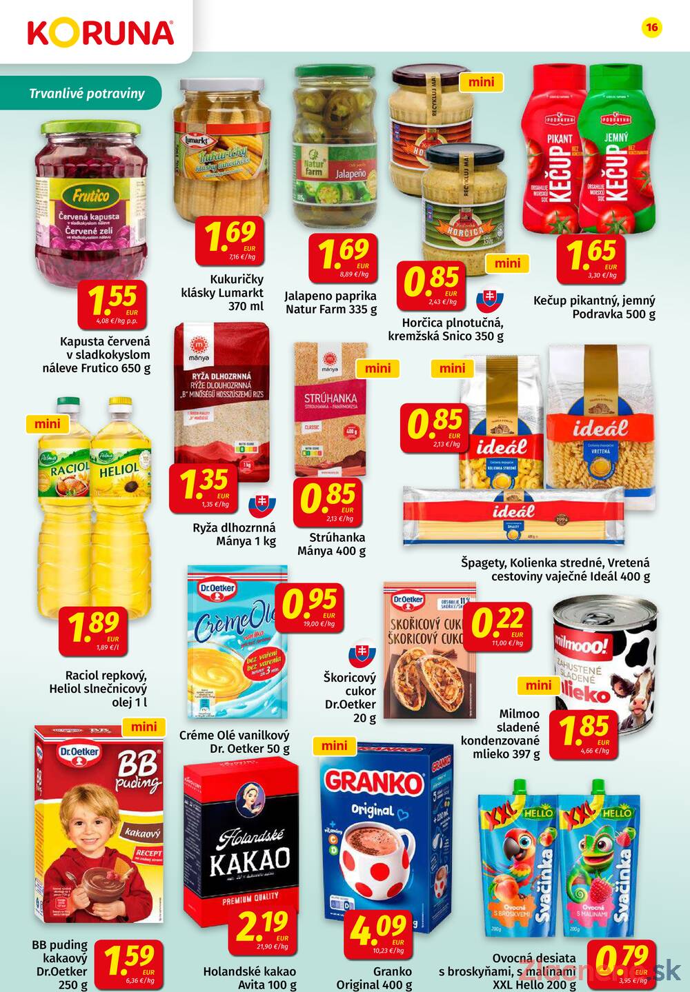 Leták KORUNA - KORUNA do 22.4. - strana 16