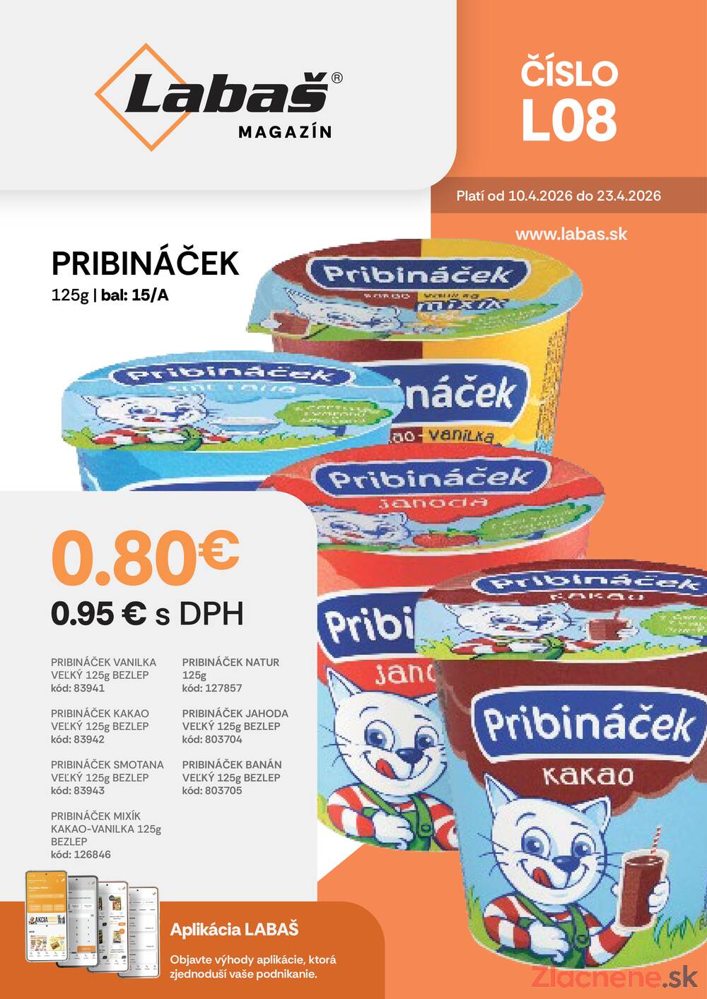 Leták Labaš - Labaš Magazín do 23.4. - strana 1