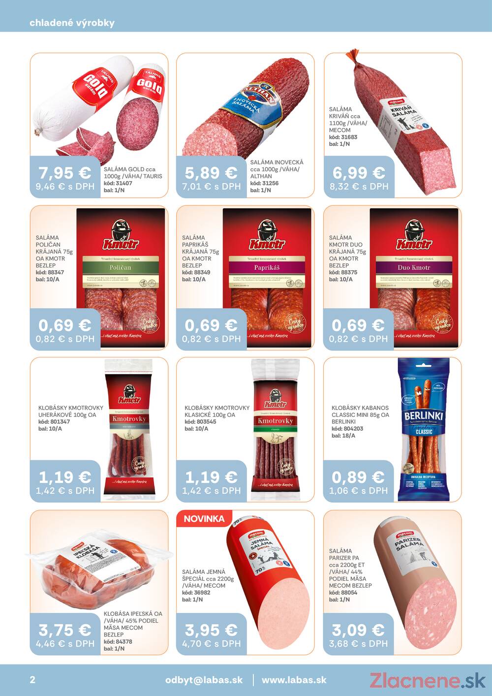 Leták Labaš - Labaš Magazín do 23.4. - strana 2