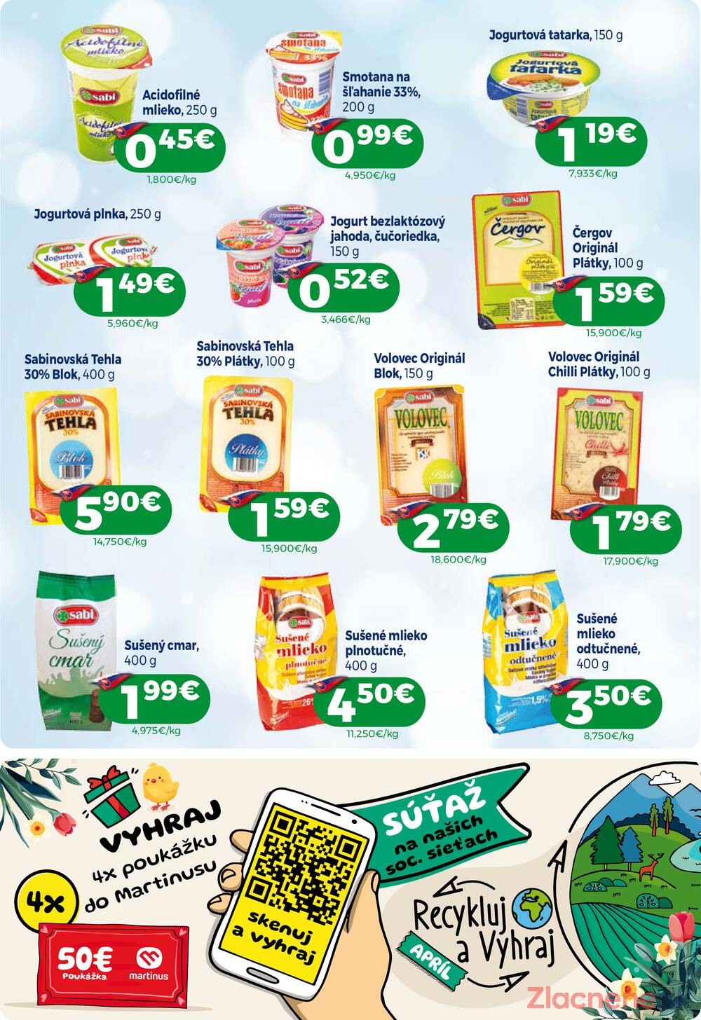 Leták MILK - AGRO - MILK - AGRO do 28.4. - strana 4