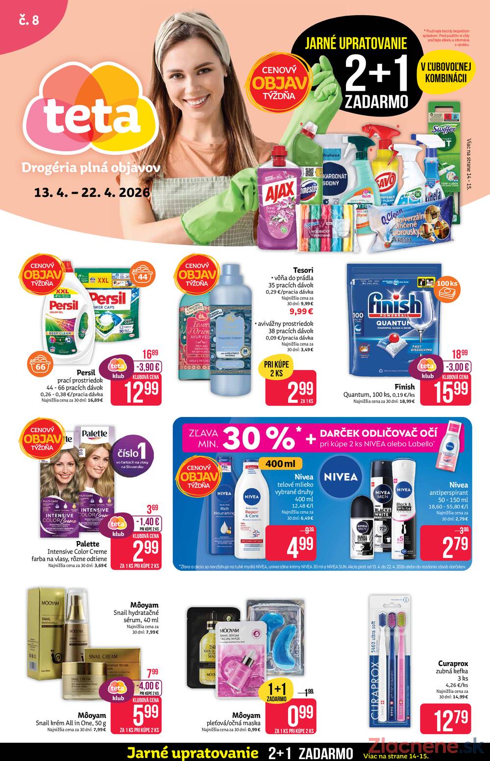 Leták TETA drogerie - TETA drogerie do 22.4. - strana 1 Leták TETA drogerie - TETA drogerie do 22.4. - strana 1