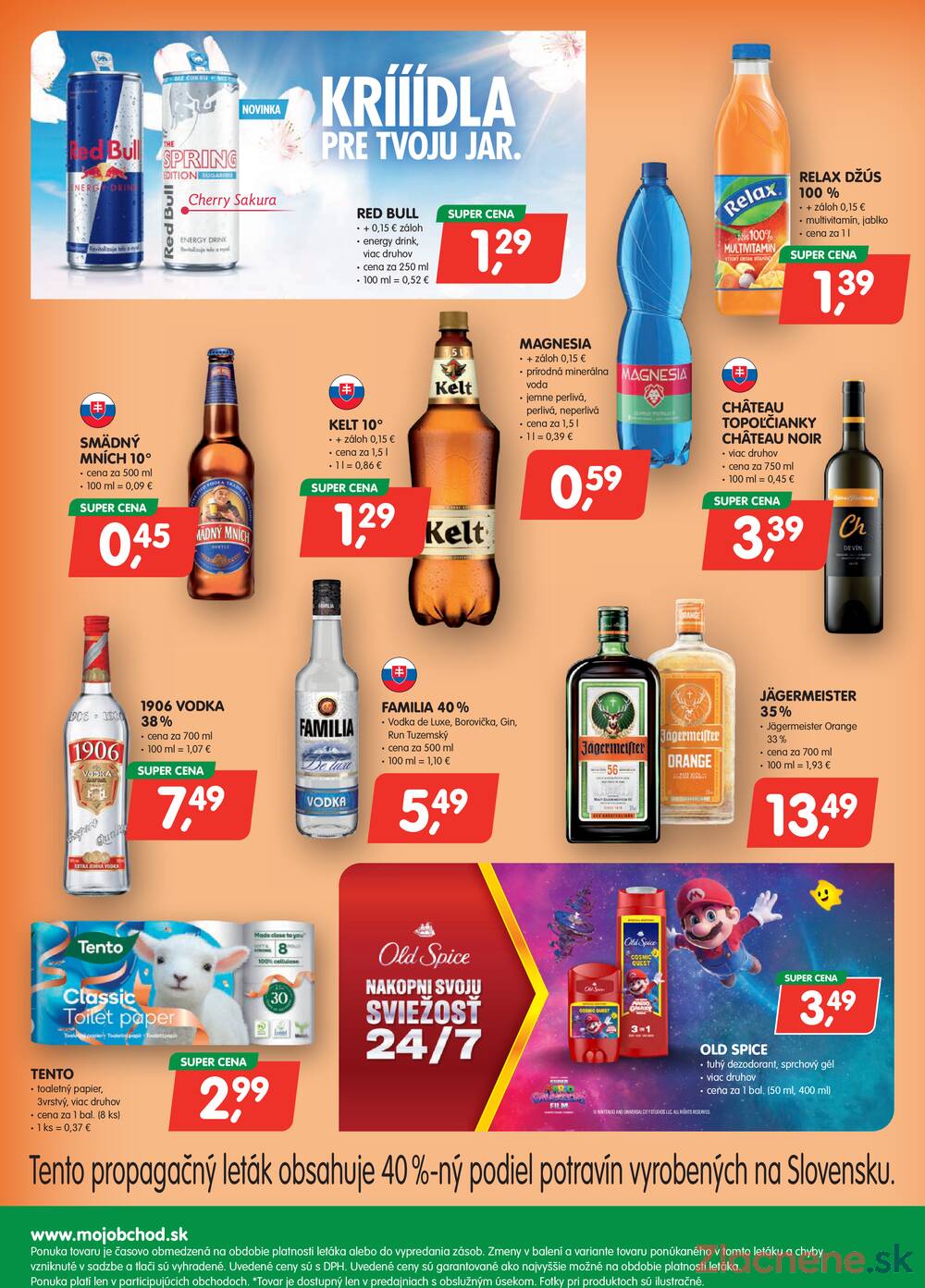 Leták Môj obchod - Moj obchod do 23.4. - strana 4