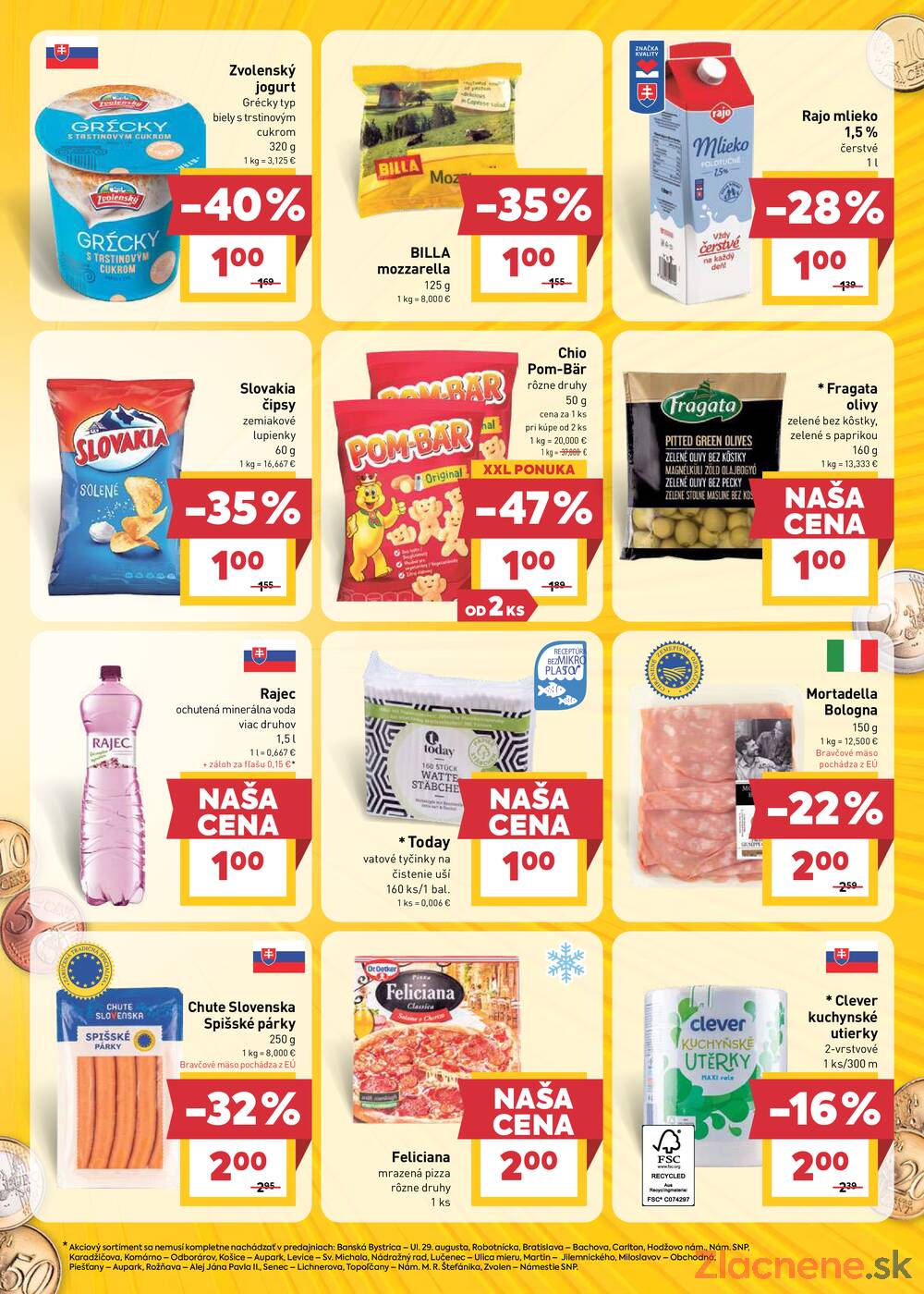 BILLA od 15.4. do 21.4.2026