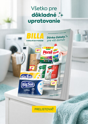 BILLA od 15.4. do 21.4.2026