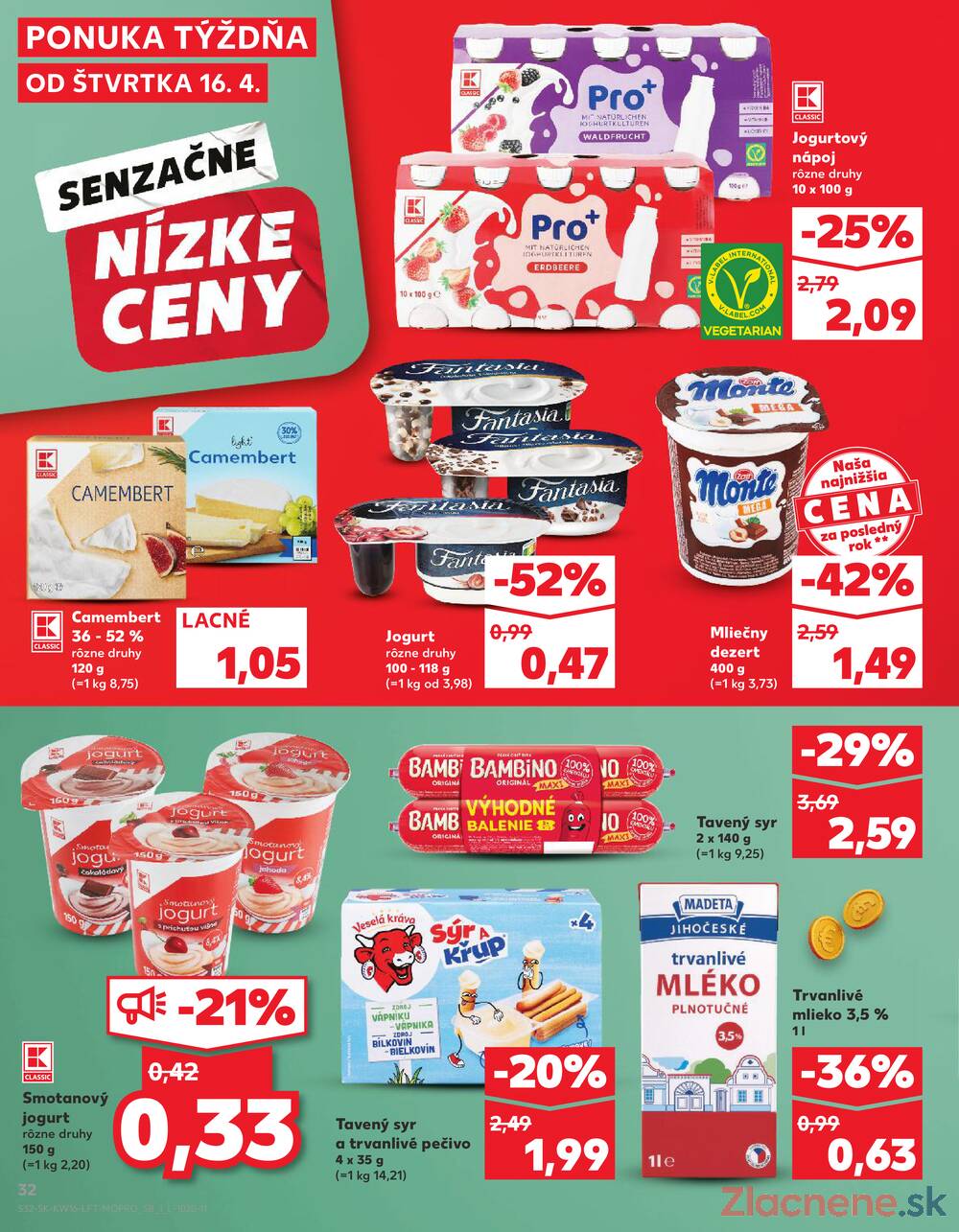 Kaufland 16.4. - 22.4. - Kaufland Humenné