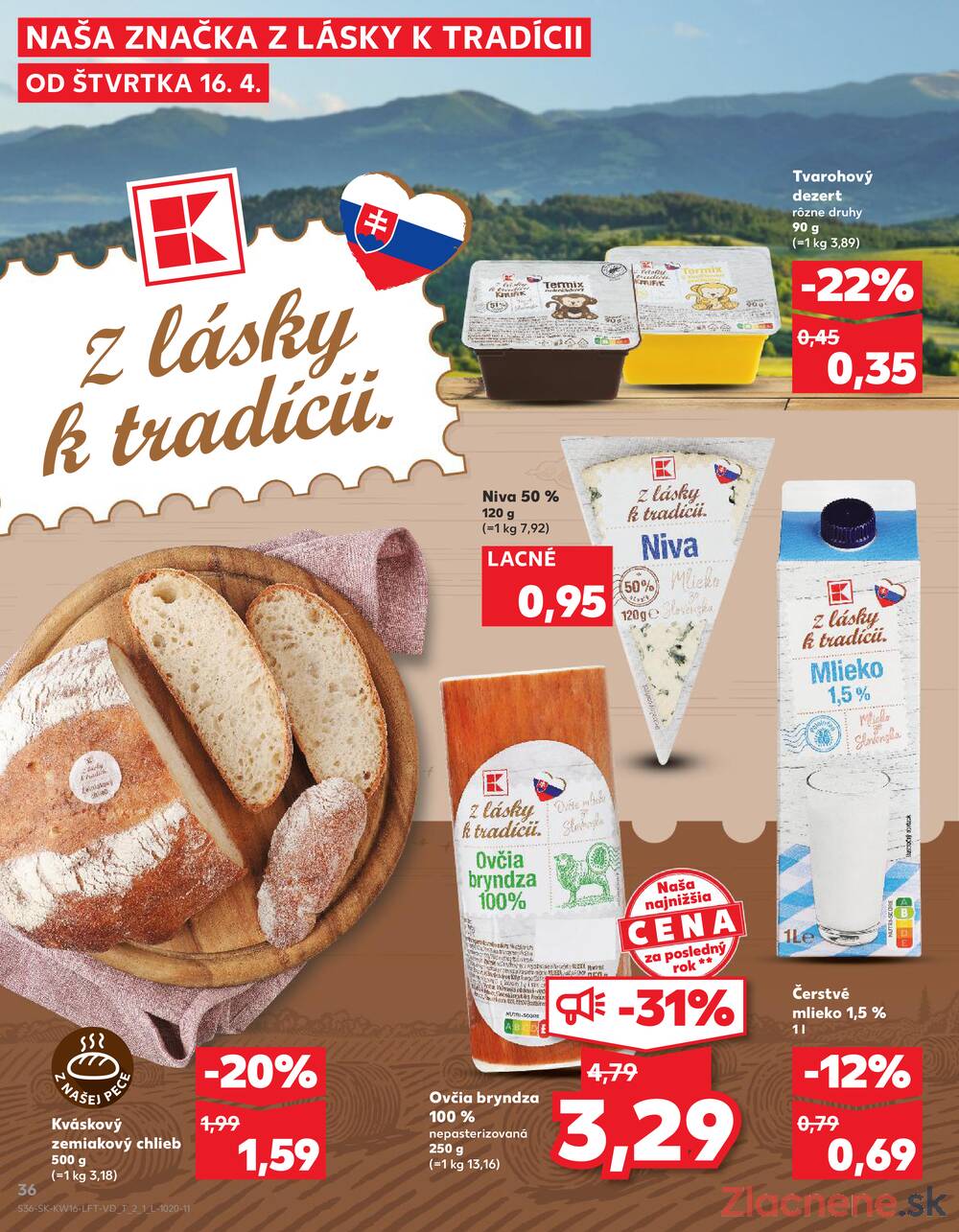 Kaufland 16.4. - 22.4. - Kaufland Stará Ľubovňa