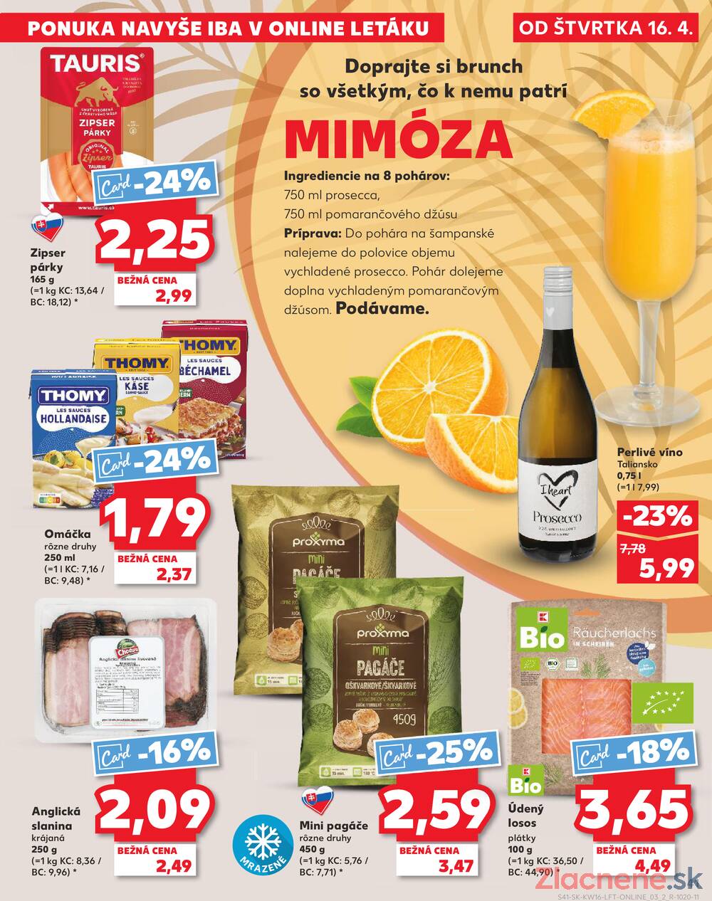 Kaufland 16.4. - 22.4. - Kaufland Skalica - Mallého