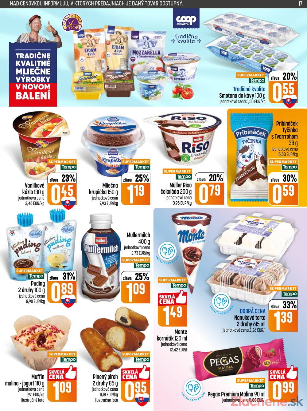 Leták COOP Jednota Slovensko - COOP do 22.4. - strana 17