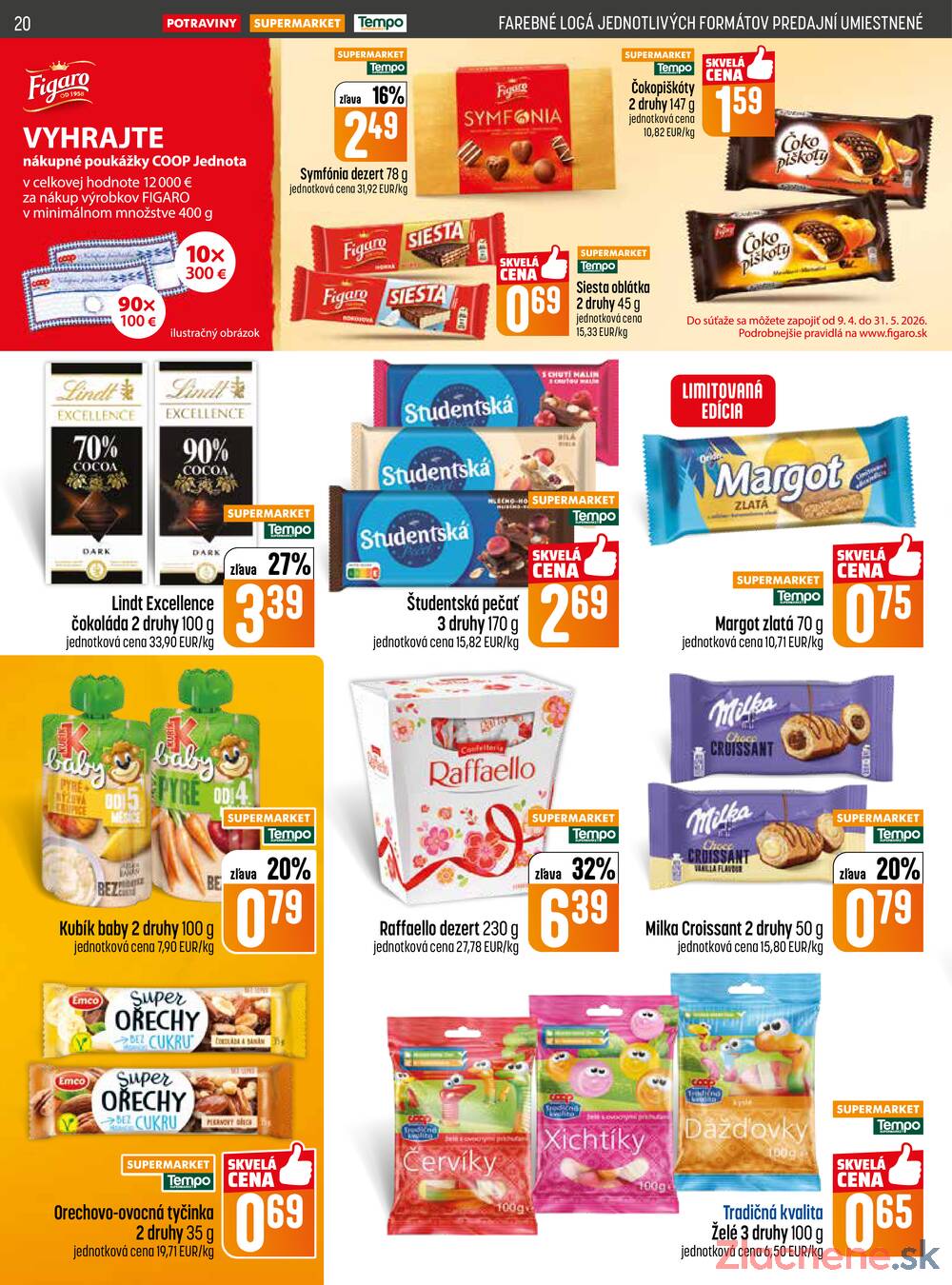 Leták COOP Jednota Slovensko - COOP do 22.4. - strana 20