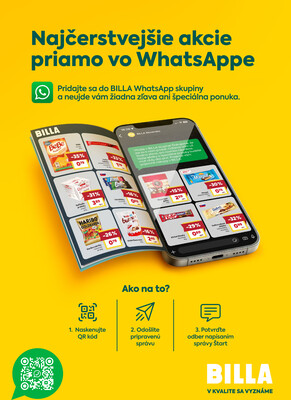 BILLA od 22.4. do 28.4.2026