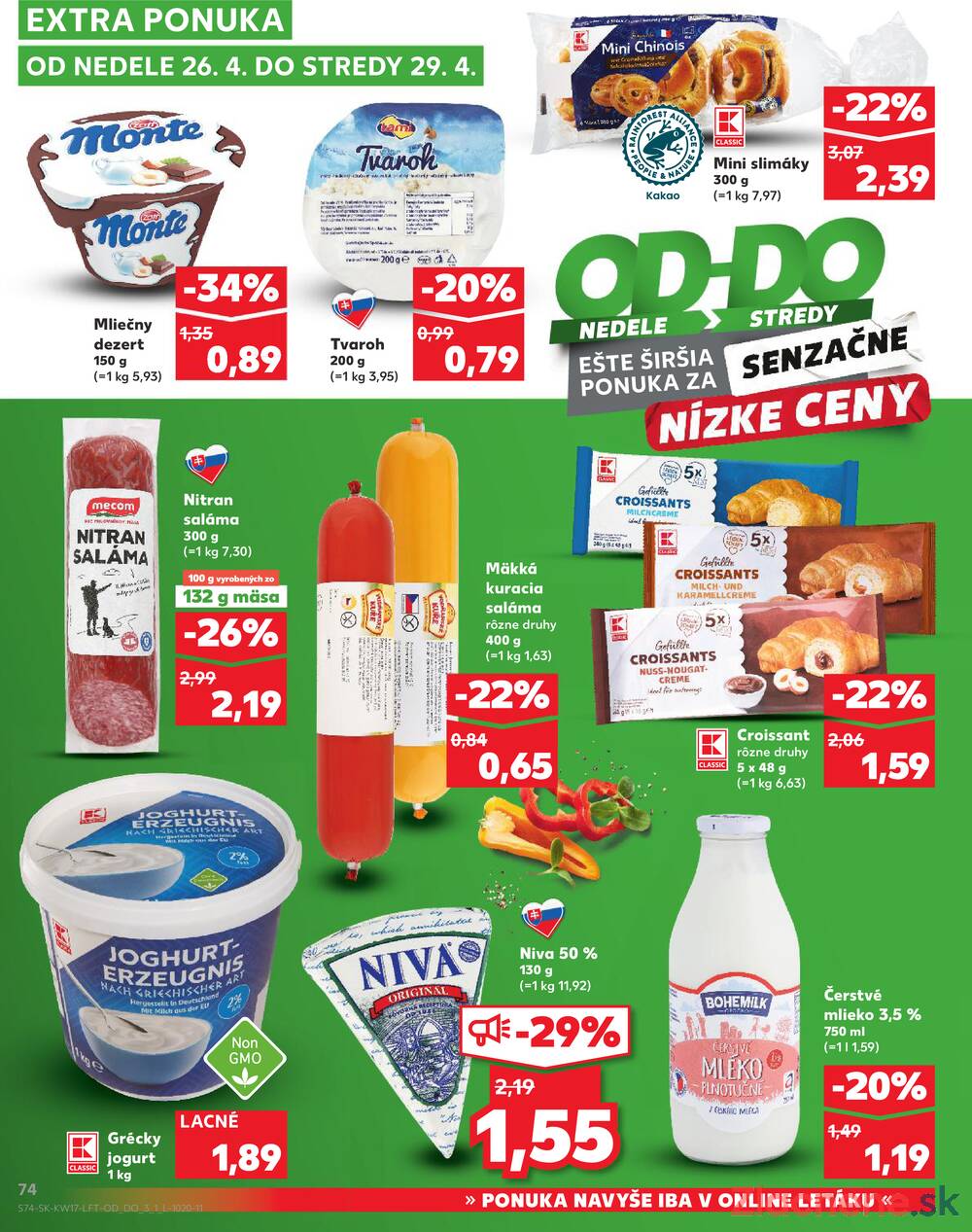 Leták Kaufland - Kaufland 23.4. - 29.4. - Kaufland Michalovce - strana 74
