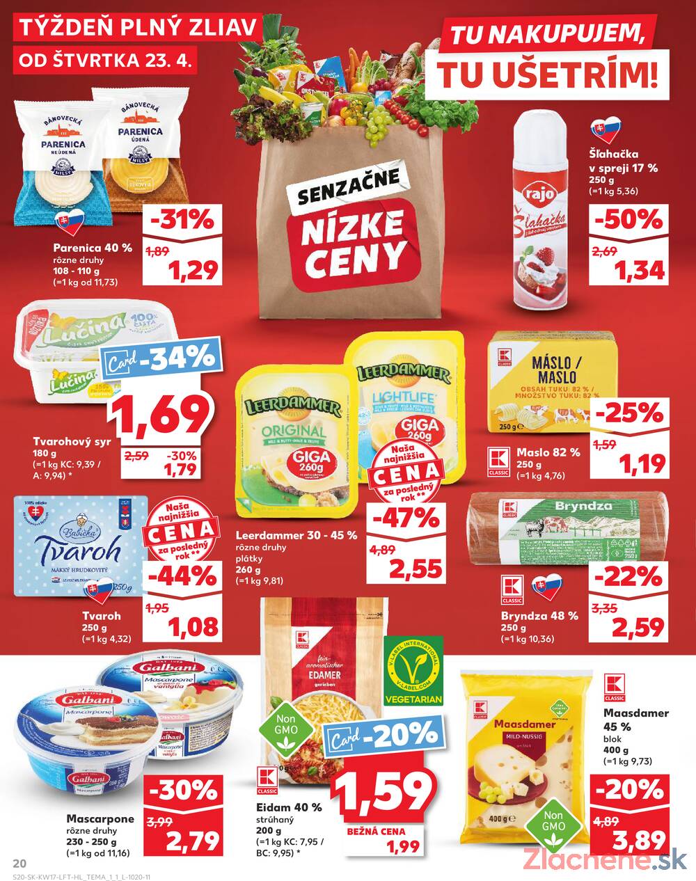 Leták Kaufland - Kaufland 23.4. - 29.4. - Kaufland Lučenec - strana 20