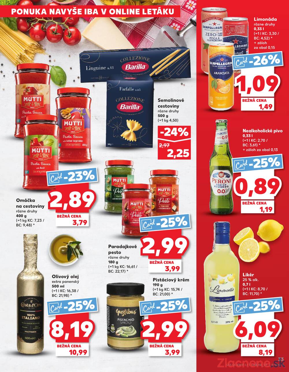Kaufland 23.4. - 29.4. - Kaufland Handlová - Okružná ul.