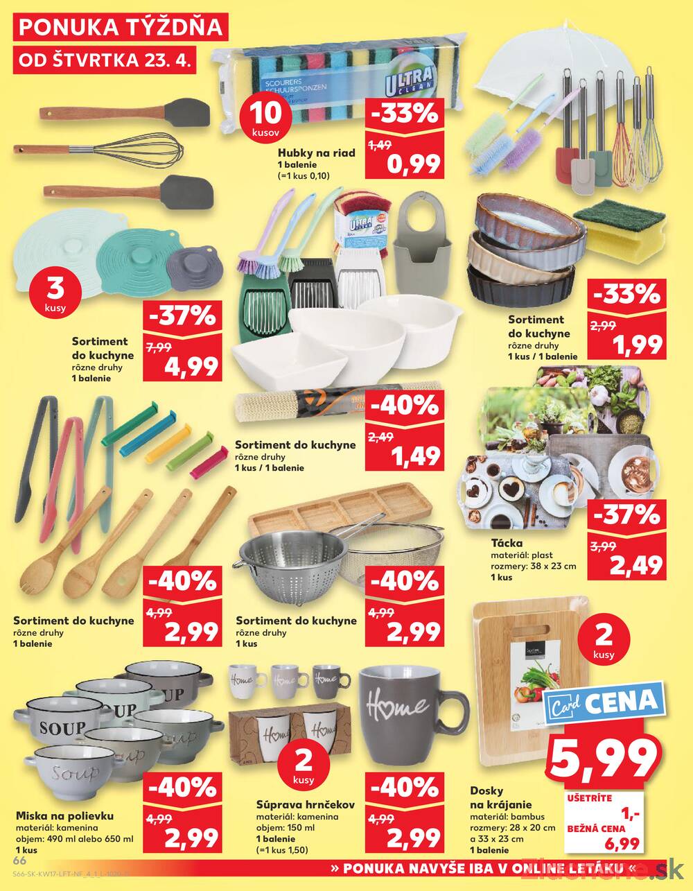 Kaufland 23.4. - 29.4. - Kaufland Handlová - Okružná ul.