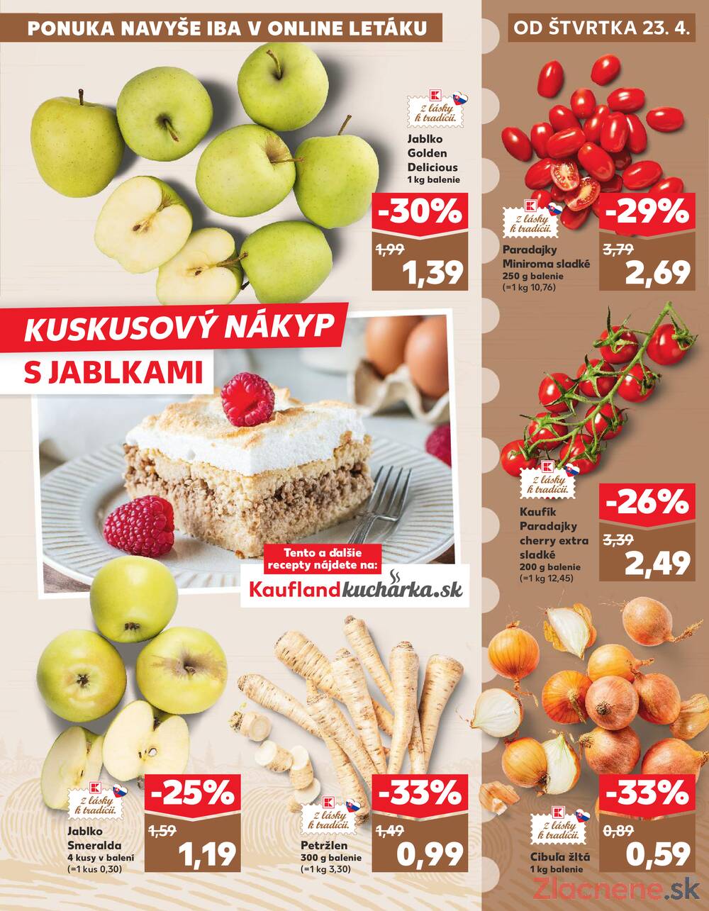 Kaufland 23.4. - 29.4. - Kaufland Piešťany
