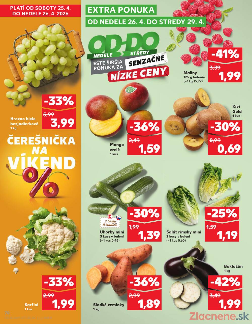 Kaufland 23.4. - 29.4. - Kaufland Šaľa