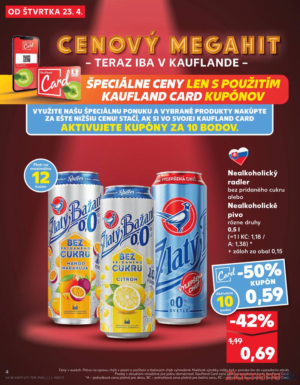 Kaufland 23.4. - 29.4. - Kaufland Hlohovec