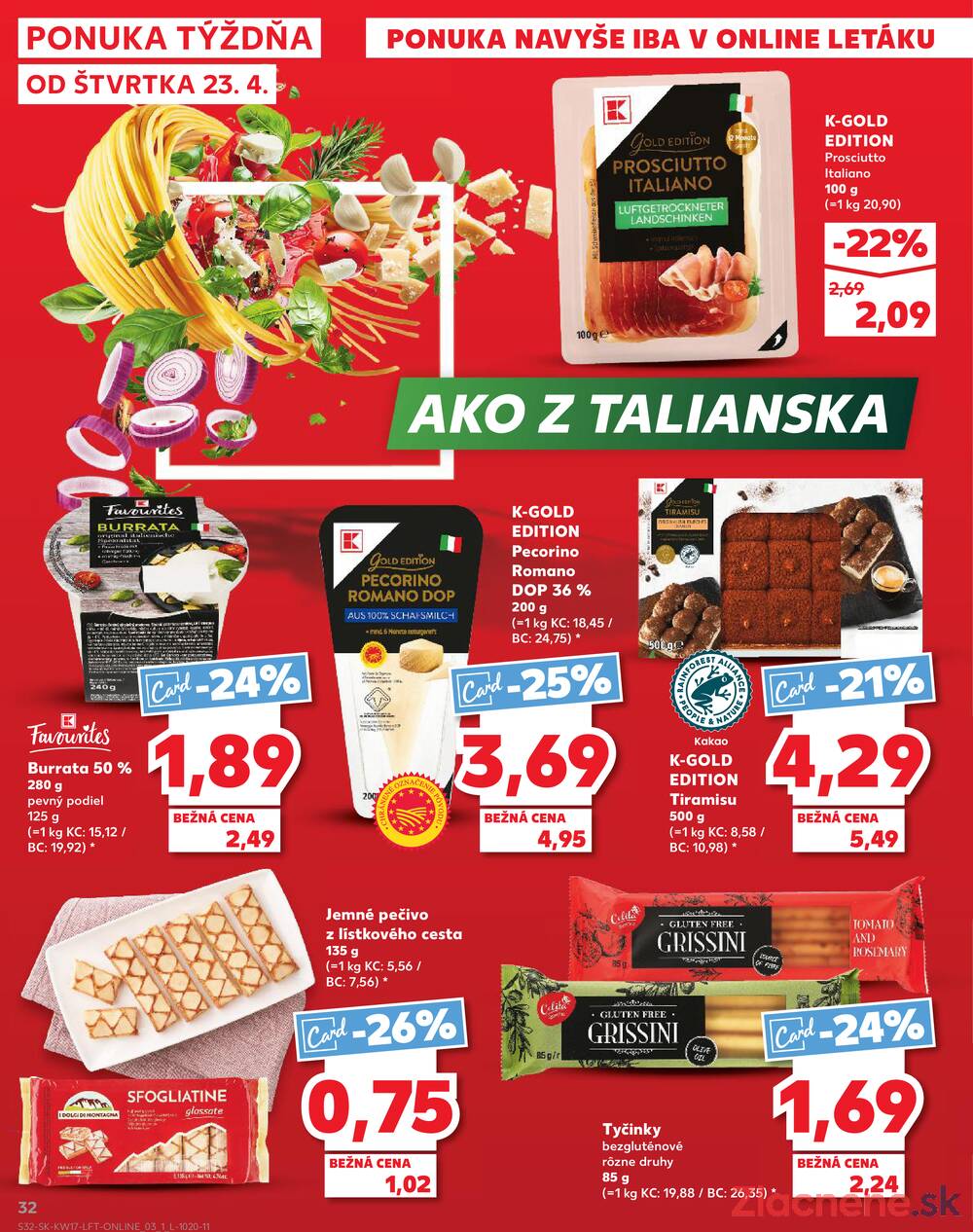Kaufland 23.4. - 29.4. - Kaufland Bratislava - Bory