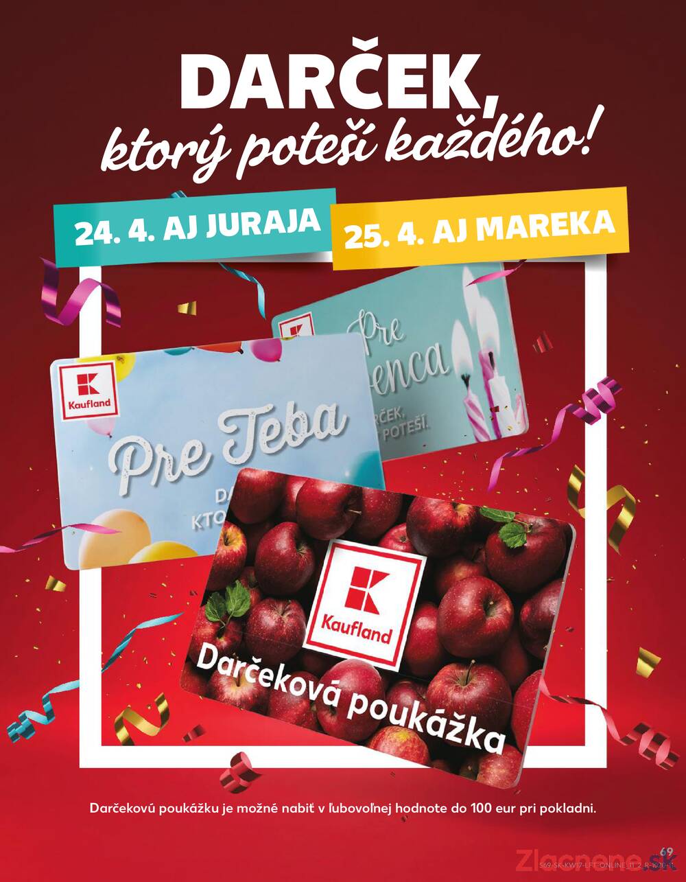 Kaufland 23.4. - 29.4. - Kaufland Trnava - Juh - Bratislavská