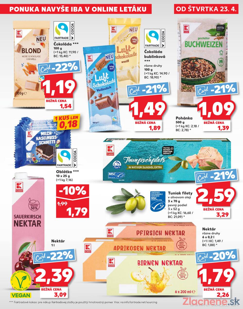 Kaufland 23.4. - 29.4. - Kaufland Liptovský Mikuláš