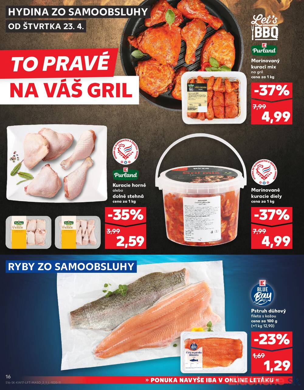 Kaufland 23.4. - 29.4. - Kaufland Martin-Podhaj