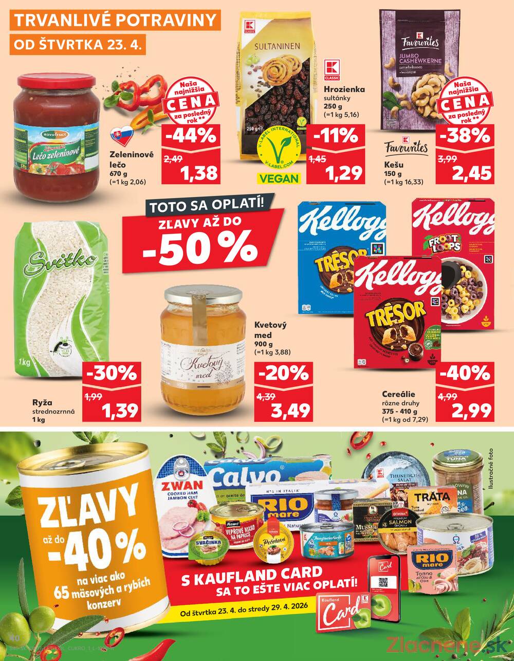 Kaufland 23.4. - 29.4. - Kaufland Martin
