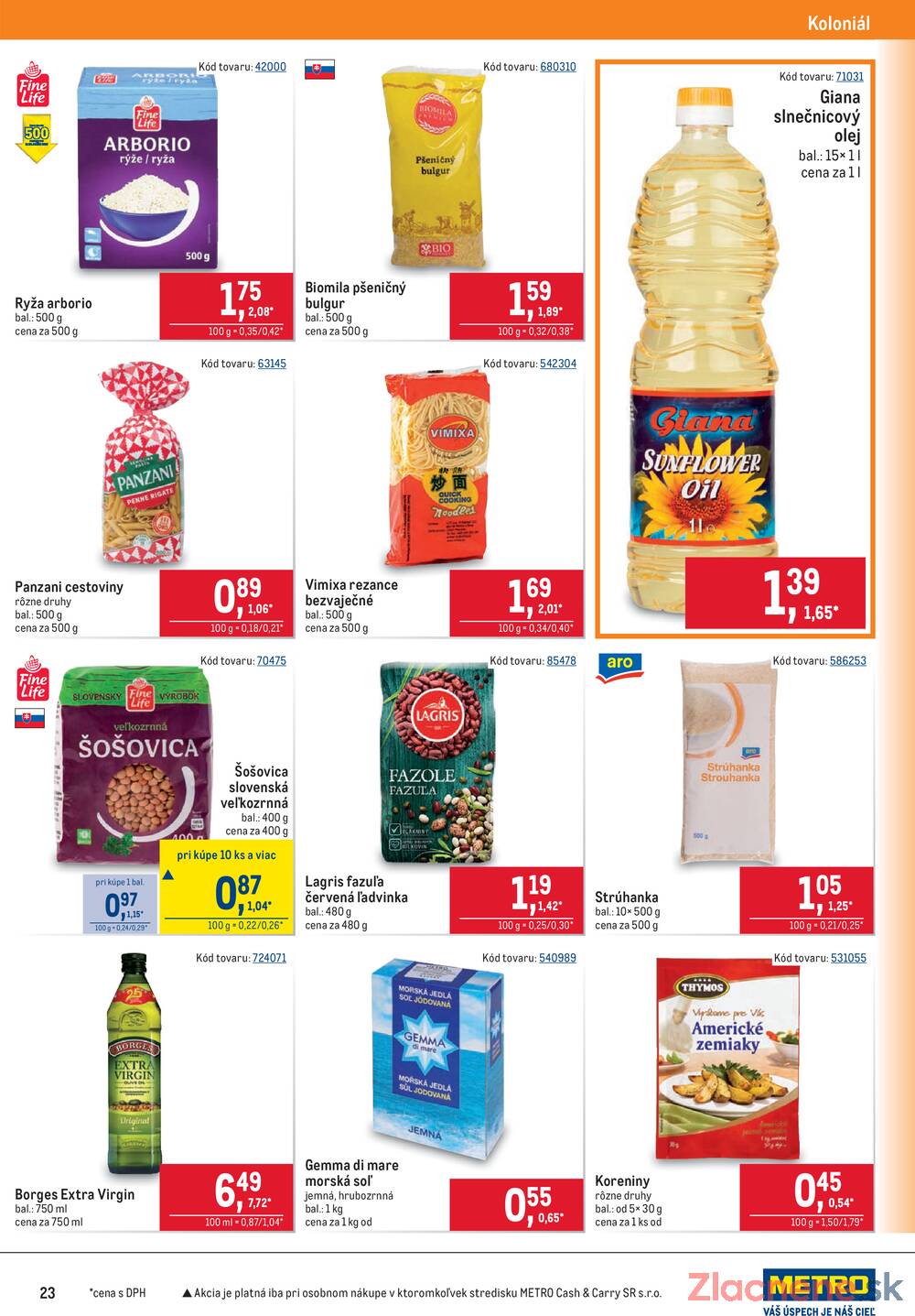 Leták METRO - METRO Maloobchod do 5.5. - strana 23