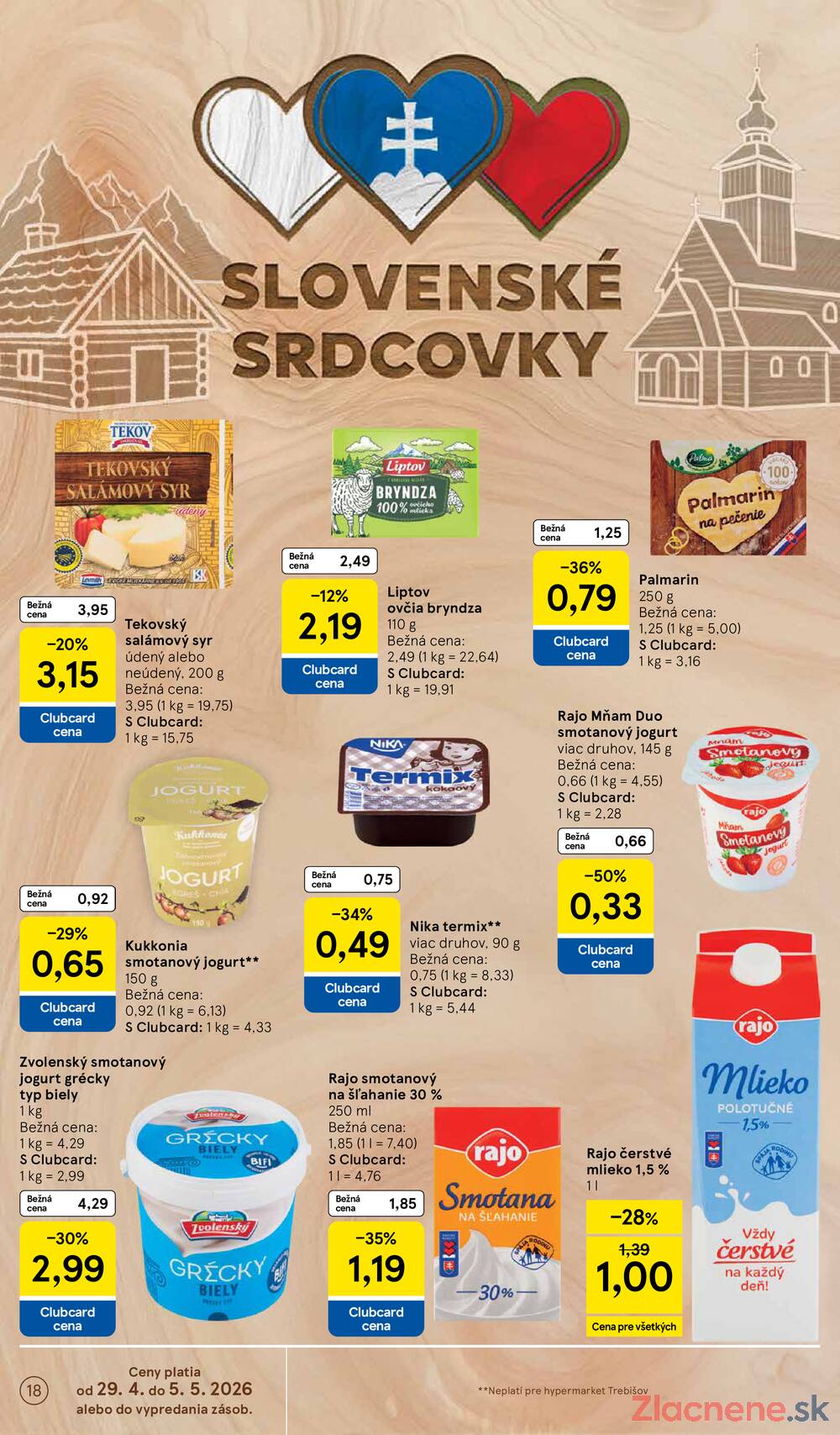 Leták Tesco - Tesco malé hypermarkety 29.4. - 5.5. - strana 18