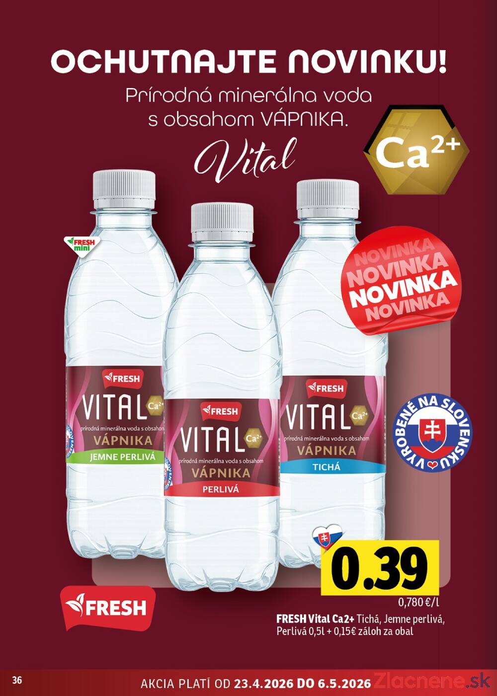 Leták Fresh - Fresh do 6.5. - strana 36