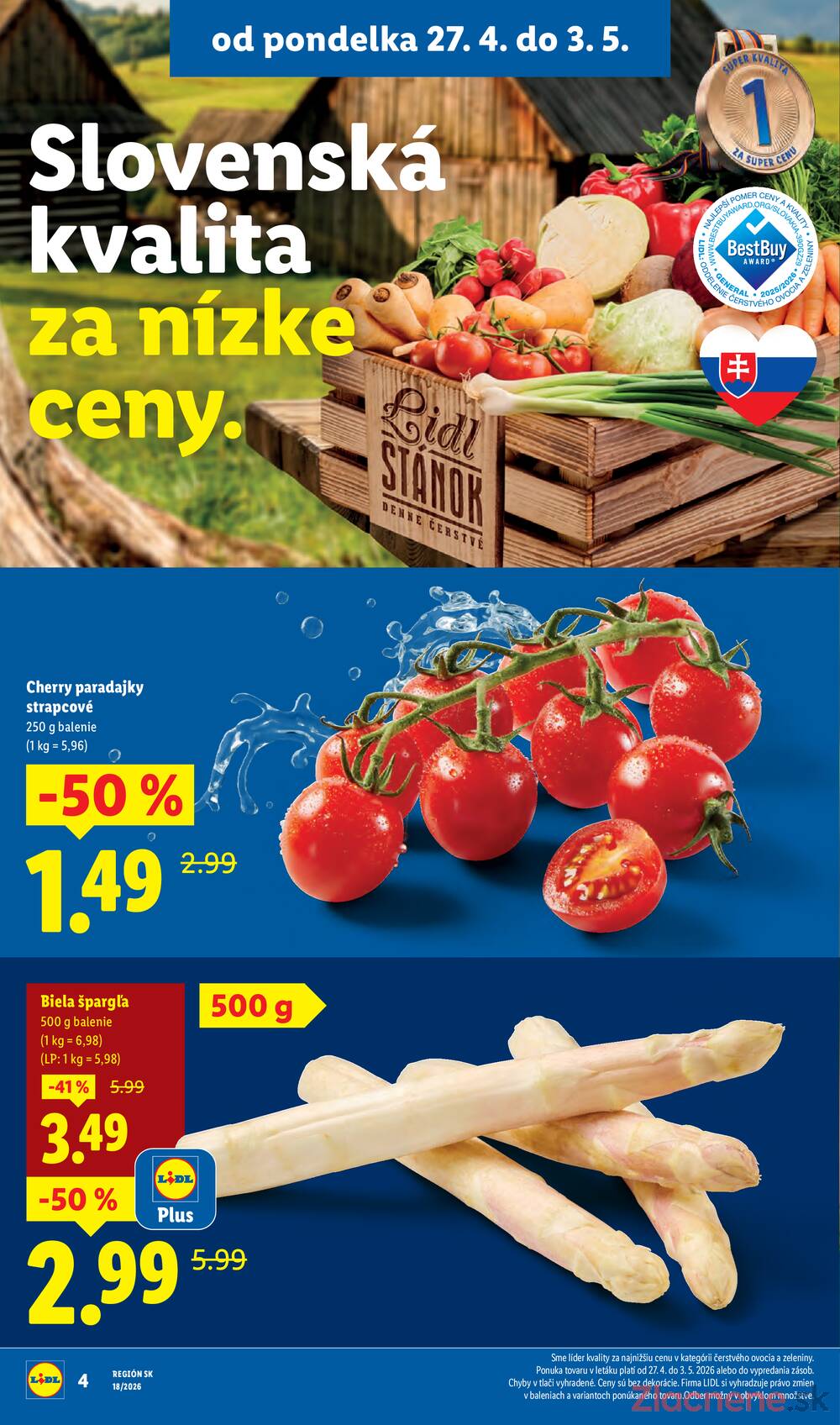 Lidl 27.4. - 3.5.
