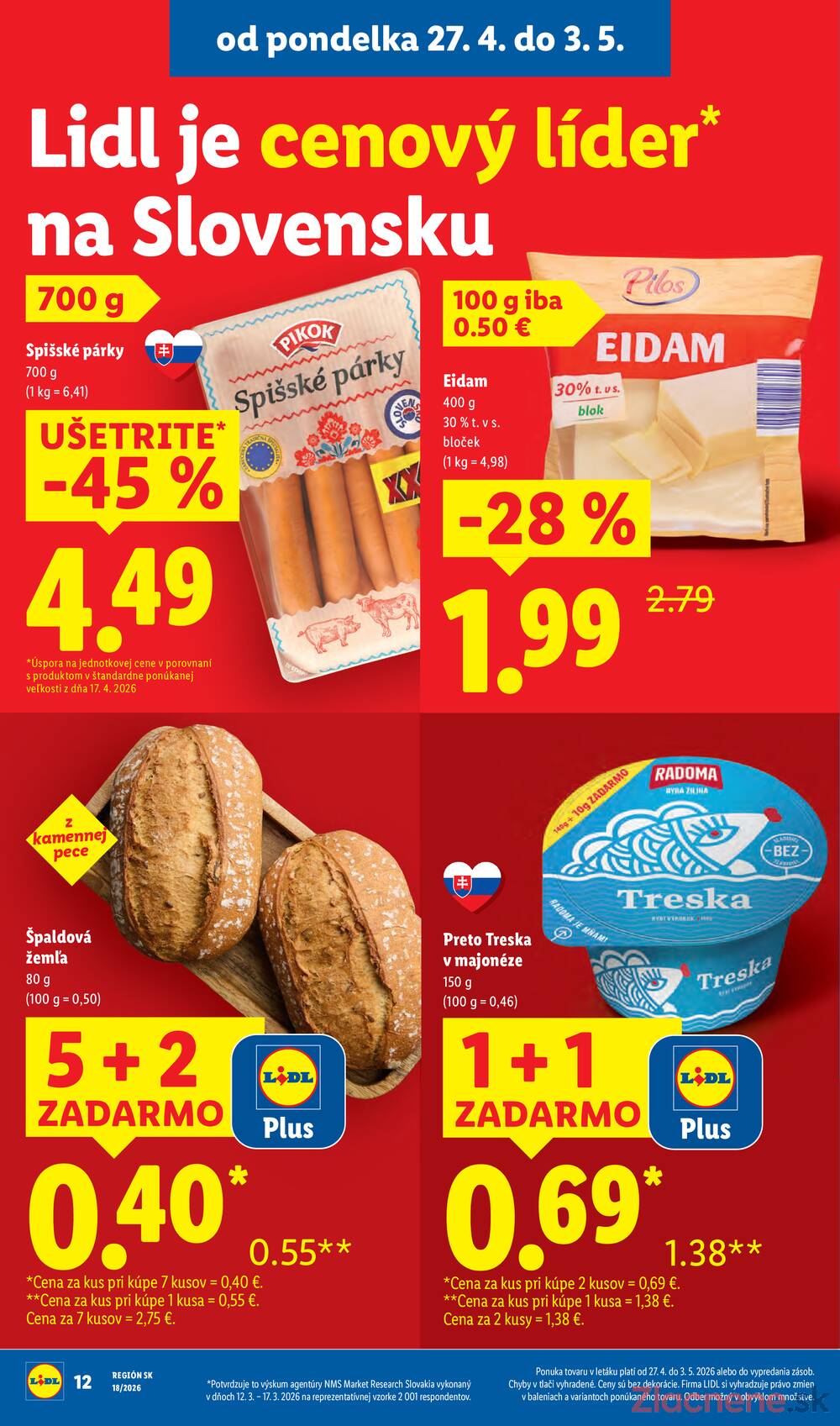 Lidl 27.4. - 3.5.