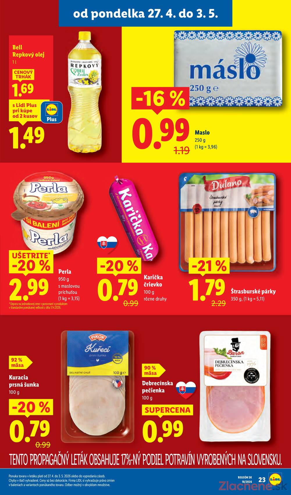 Lidl 27.4. - 3.5.