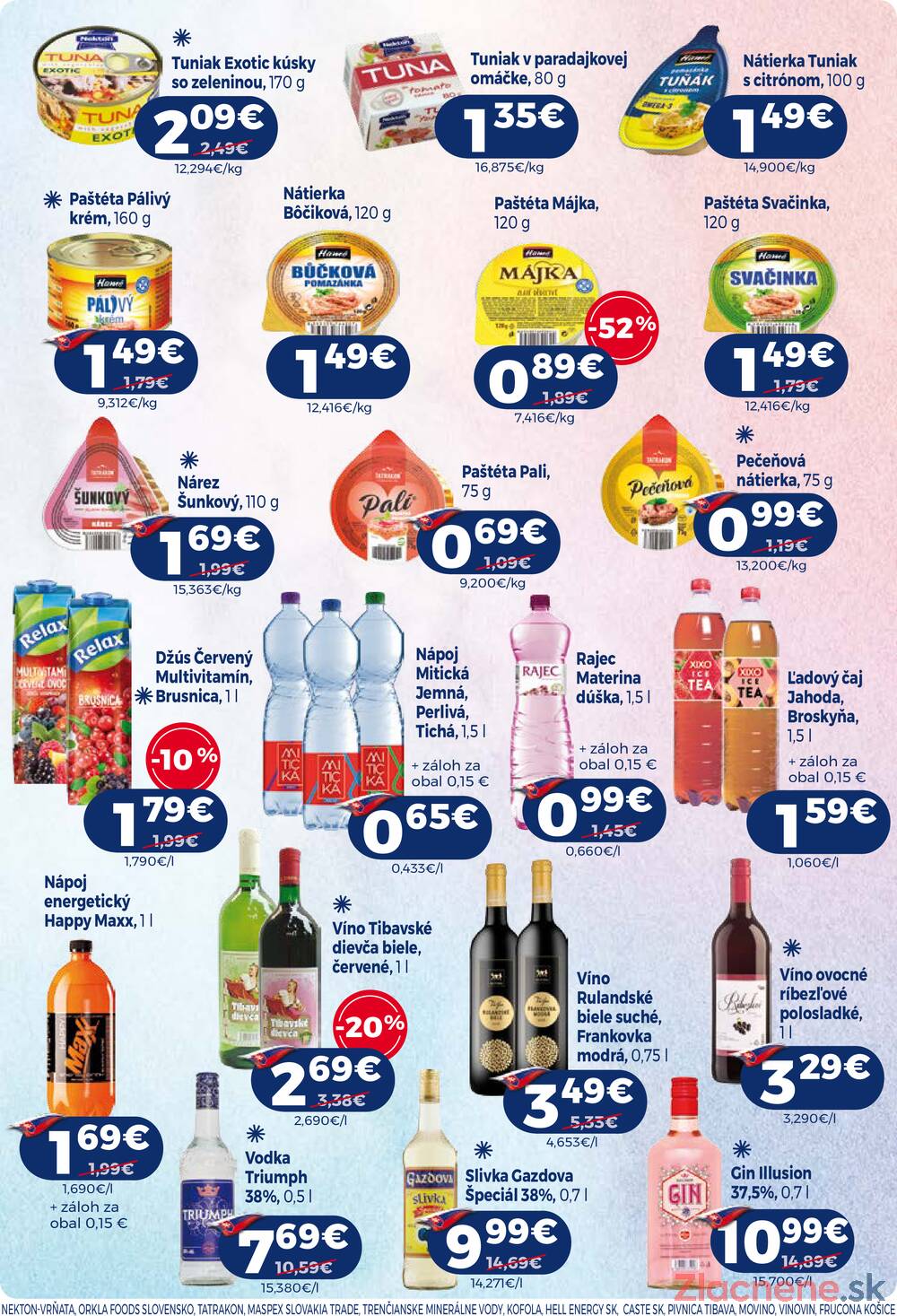 Leták MILK - AGRO - MILK - AGRO do 12.5. - strana 14