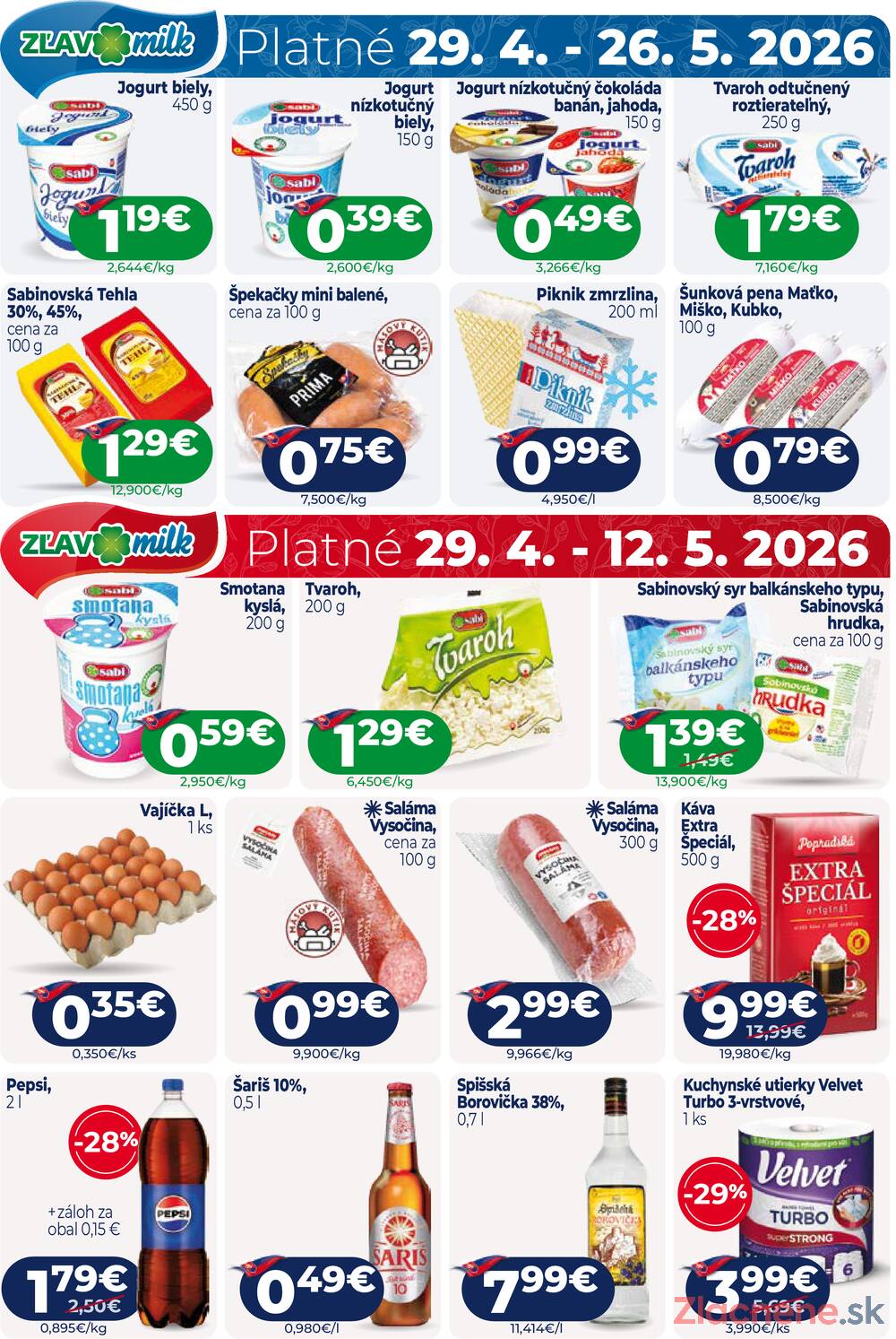 Leták MILK - AGRO - MILK - AGRO do 12.5. - strana 16