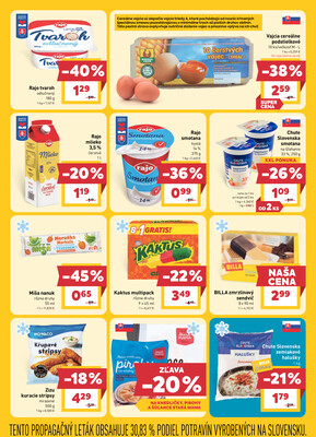 BILLA od 29.4. do 5.5.2026