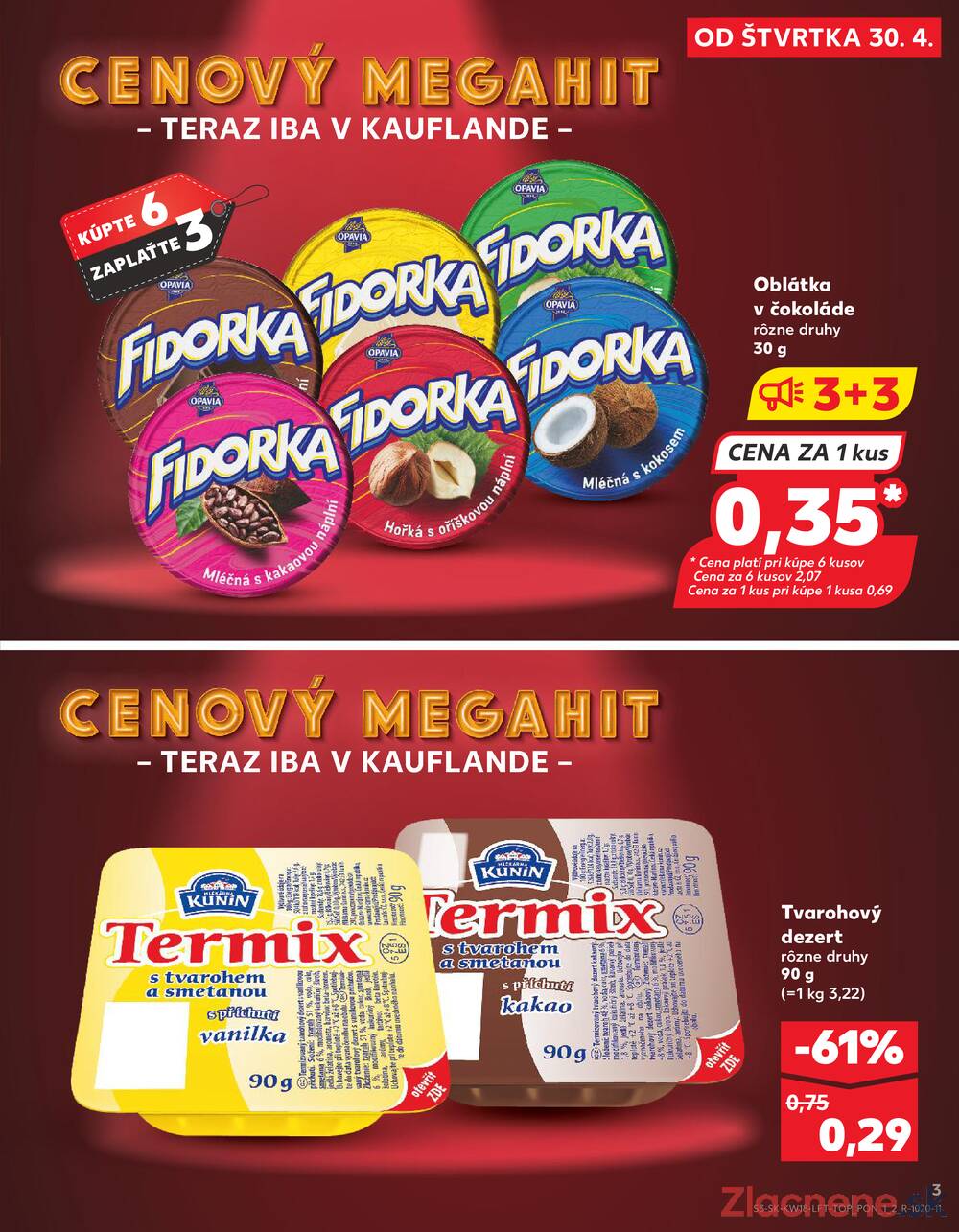 Kaufland 30.4. - 6.5. - Kaufland Bytča