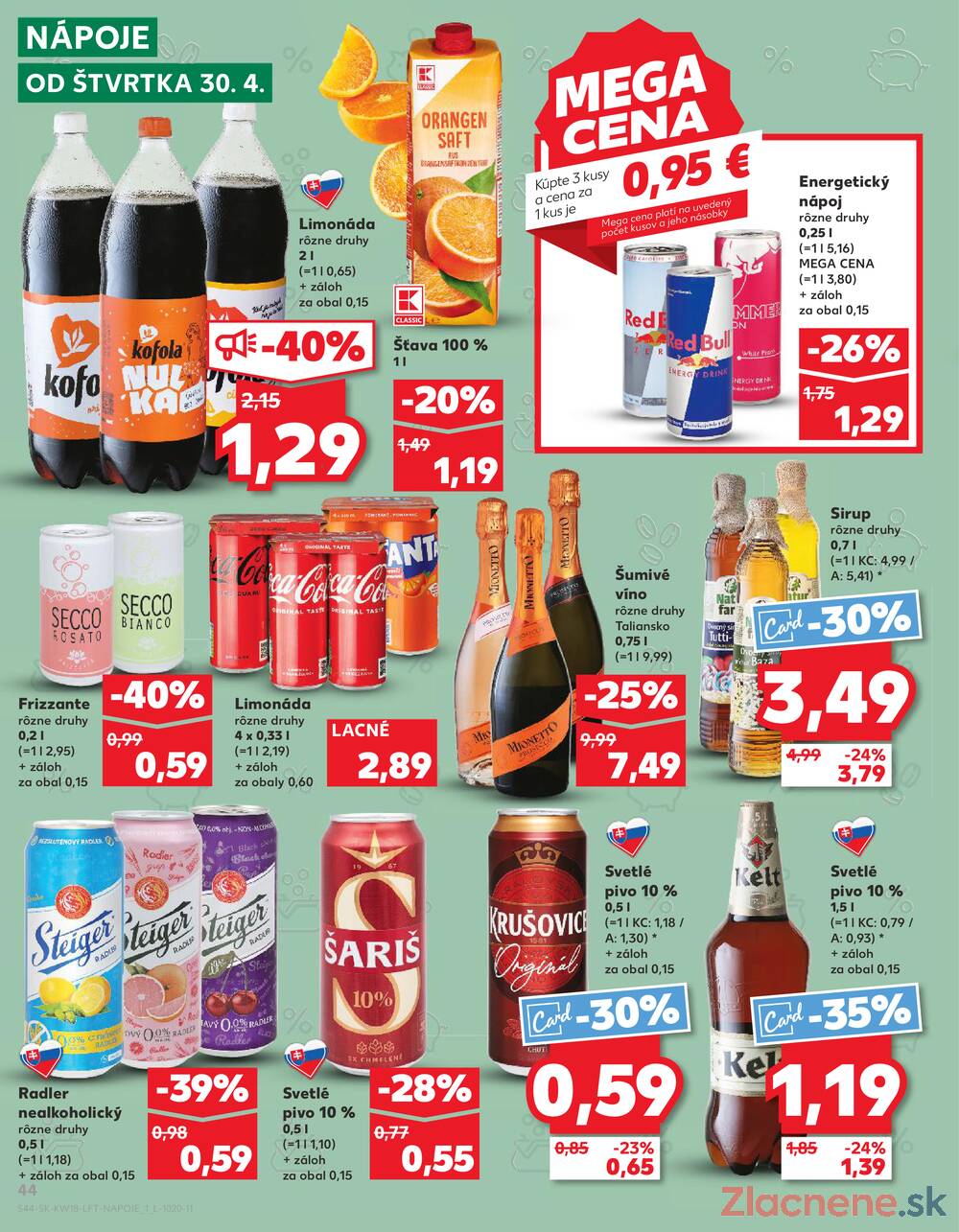 Kaufland 30.4. - 6.5. - Kaufland Bytča
