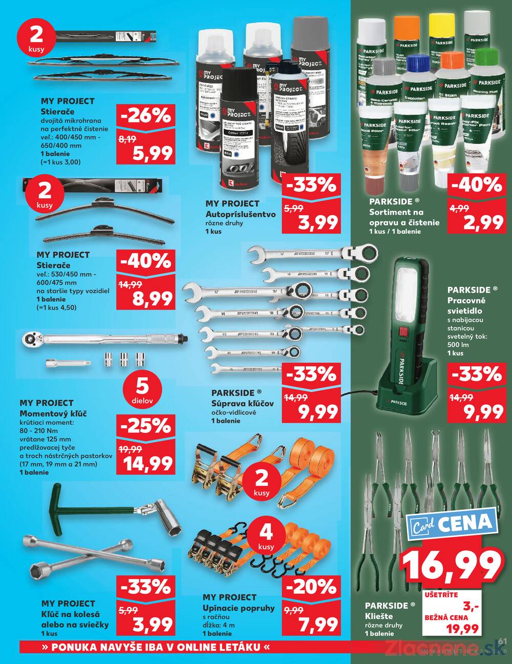 Leták Kaufland - Kaufland 30.4. - 6.5. - Kaufland Spišská Nová Ves - strana 61