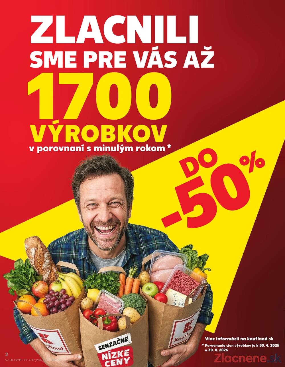 Leták Kaufland - Kaufland 30.4. - 6.5. - Kaufland Púchov - strana 2