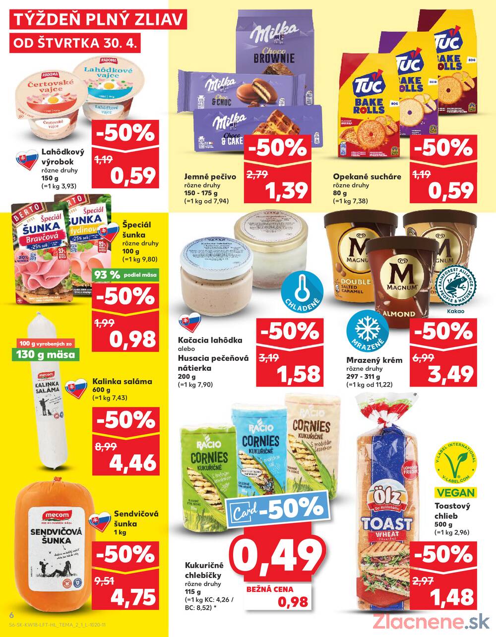Kaufland 30.4. - 6.5. - Kaufland Poprad - Jiřího Wolkera