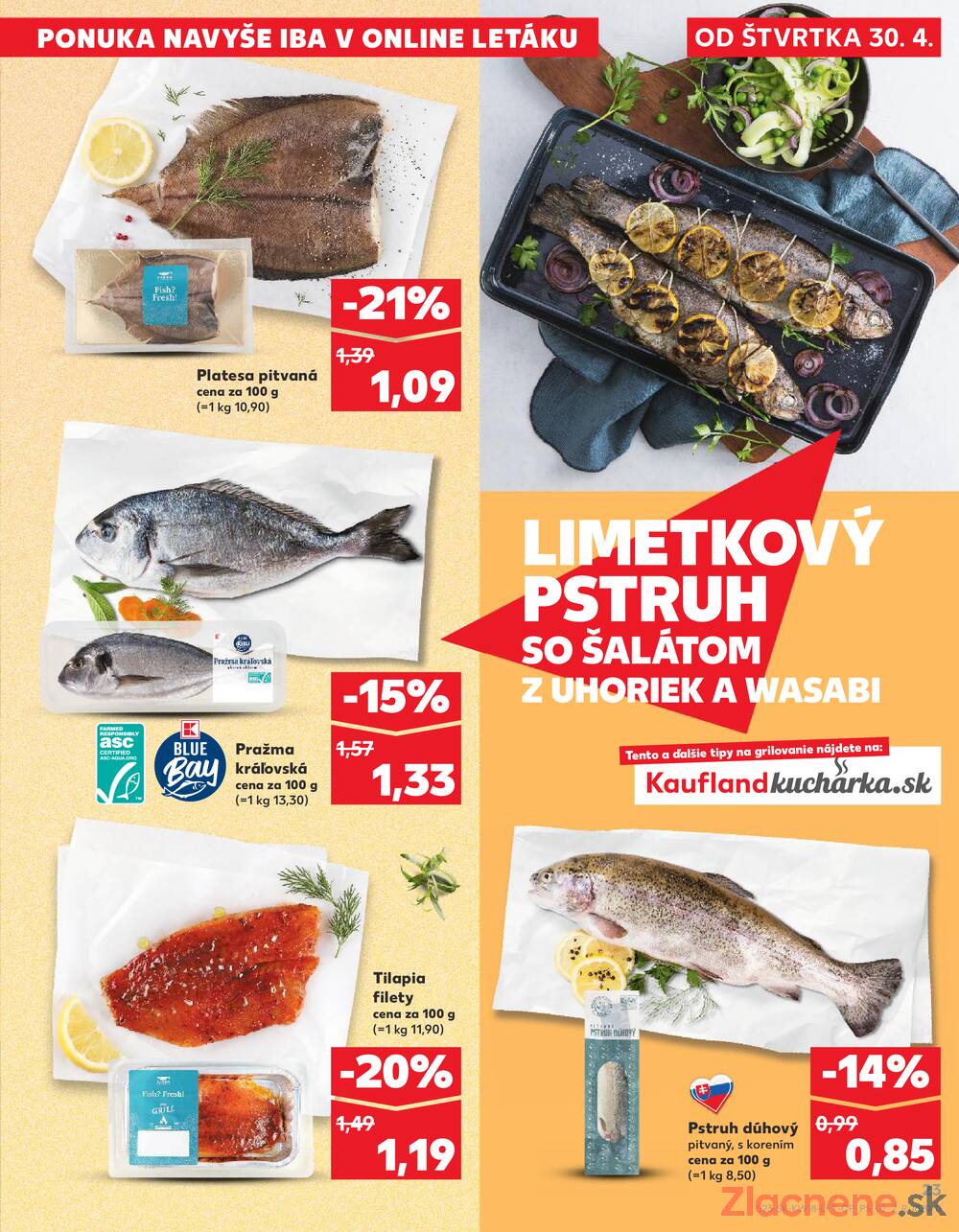 Kaufland 30.4. - 6.5. - Kaufland Poprad - Jiřího Wolkera