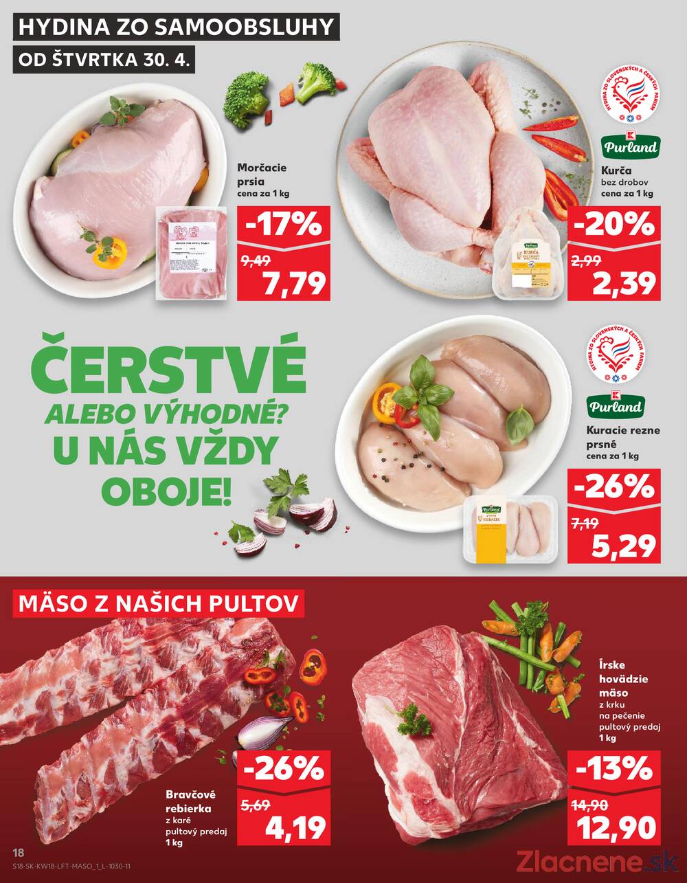 Kaufland 30.4. - 6.5. - Kaufland Hlohovec