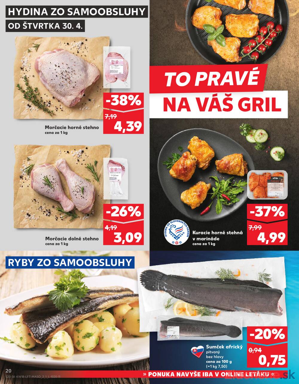 Kaufland 30.4. - 6.5. - Kaufland Hlohovec