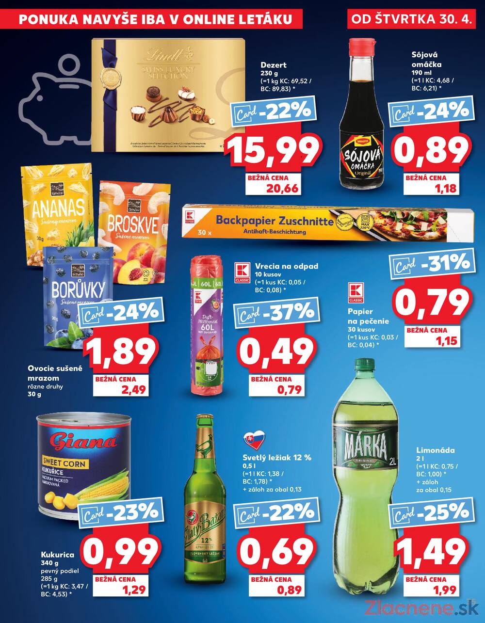 Kaufland 30.4. - 6.5. - Kaufland Bratislava - Petržalka
