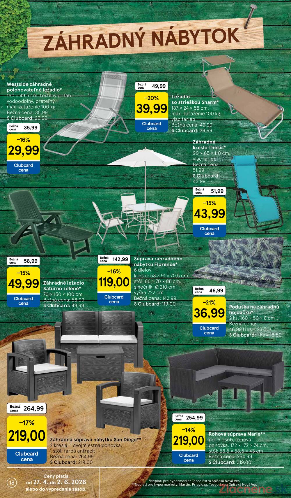 Leták Tesco - Tesco SPECIÁL velké hypermarkety 27.4. - 24.5. - strana 18